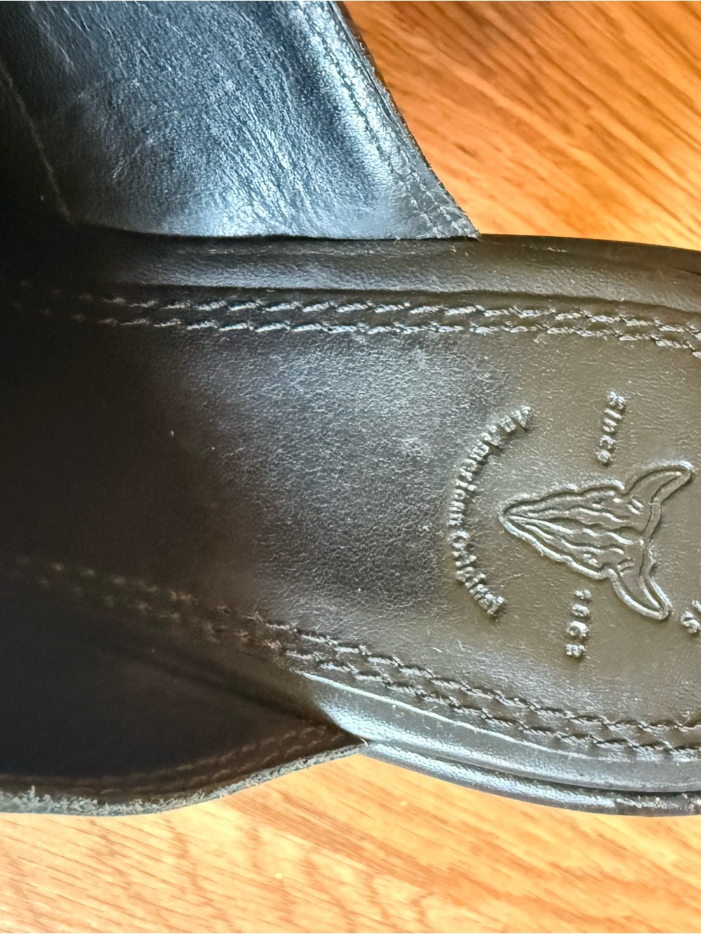 Frye Black Studded Leather Mule Clogs - Picture 3 of 7